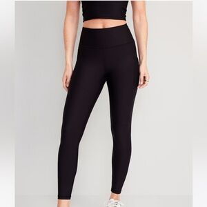 Black High-Rise Leggings